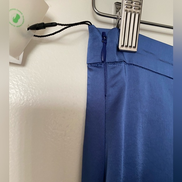Claudie Pierlot NWT flowy blue midi/maxi skirt - Picture 6 of 8
